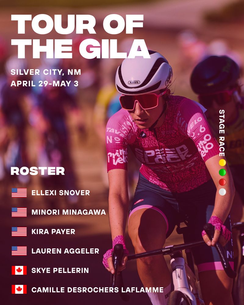 The women compete in Tour of the Gila, 4/29