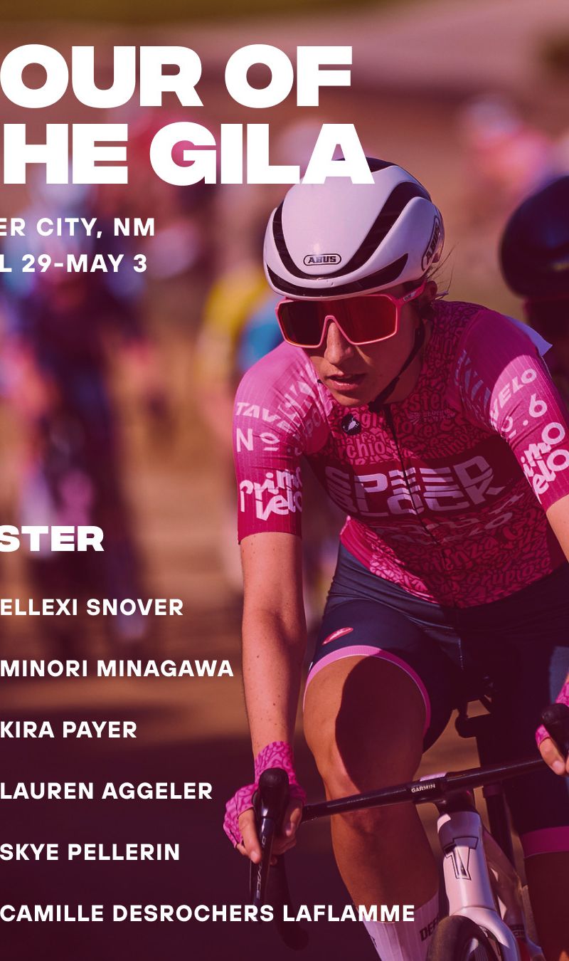 The women compete in Tour of the Gila, 4/29